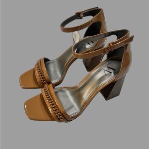 Worthington Brown Block Heel Sandals